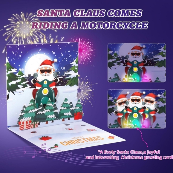 Animated Santa Christmas card - Picture 2 of 5